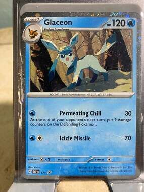 Glaceon - 171 (Cosmos Holo) SV Scarlet & Violet Promo Card